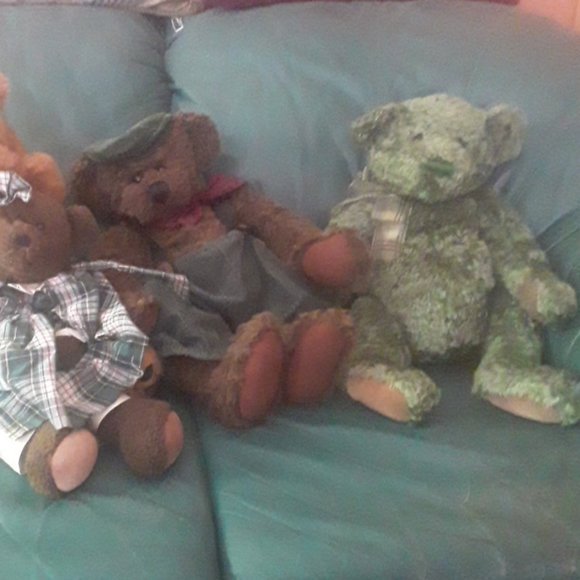 VINTAGE TEDDY ROUSSEAU  GANZ  Teddy Bear 🧸 PLUSH - Picture 5 of 16